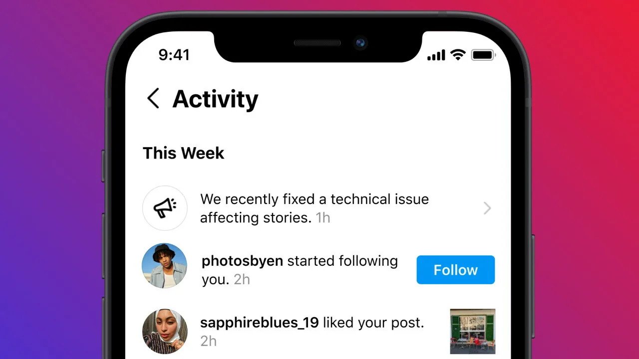 Το Instagram δοκιμάζει τις ειδοποιήσεις εντός εφαρμογής για τις «απρόσμενες» διακοπές λειτουργίας
